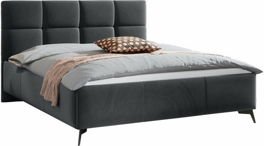 Derry Sengeramme 180x200 cm - Mørkegrå