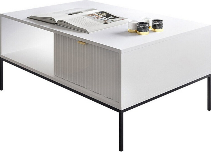 Klinkerville Sofabord 68 cm - Hvid