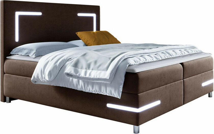 Boisdale Sengeramme 200x200 cm - Brun