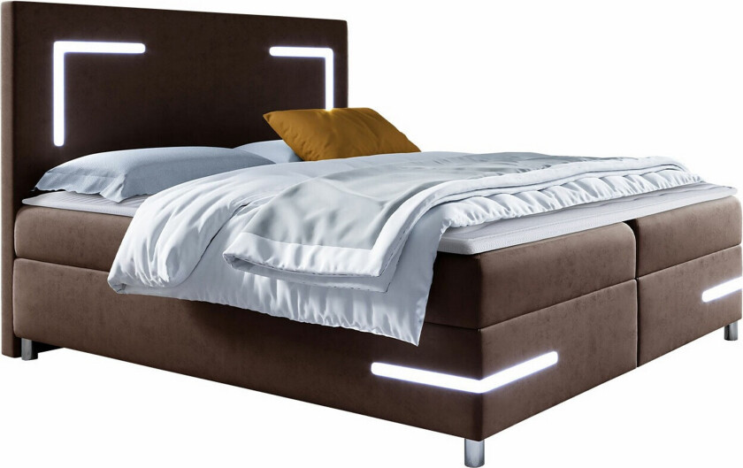 Boisdale Sengeramme 120x200 cm - Brun