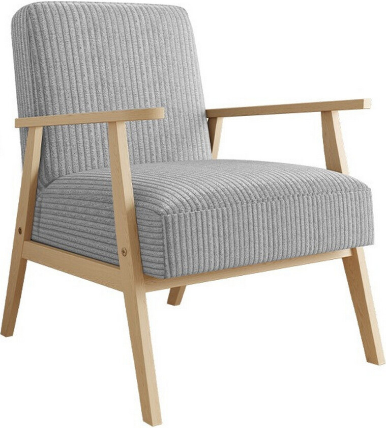 Knocklong Fåtølj - Lysegrå/Beige