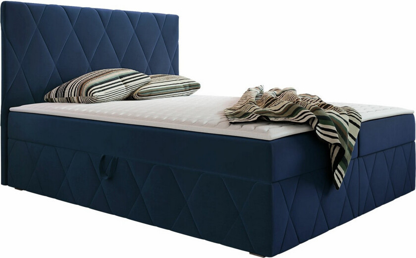 Kintore Kontinentalseng 160x200 cm - Mørkeblå