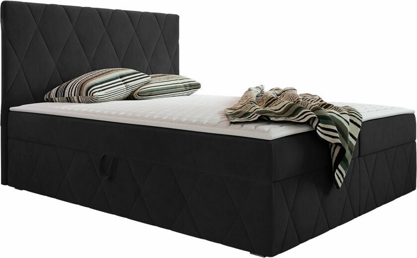 Kintore Kontinentalseng 160x200 cm - Svart