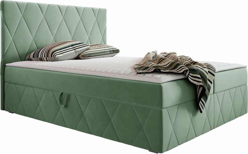 Kintore Kontinentalseng 140x200 cm - Grøn
