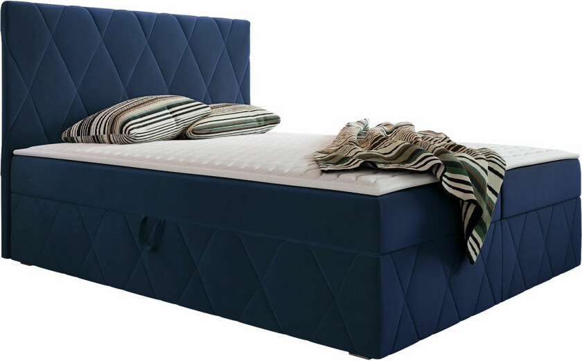 Kintore Kontinentalseng 140x200 cm - Mørkeblå