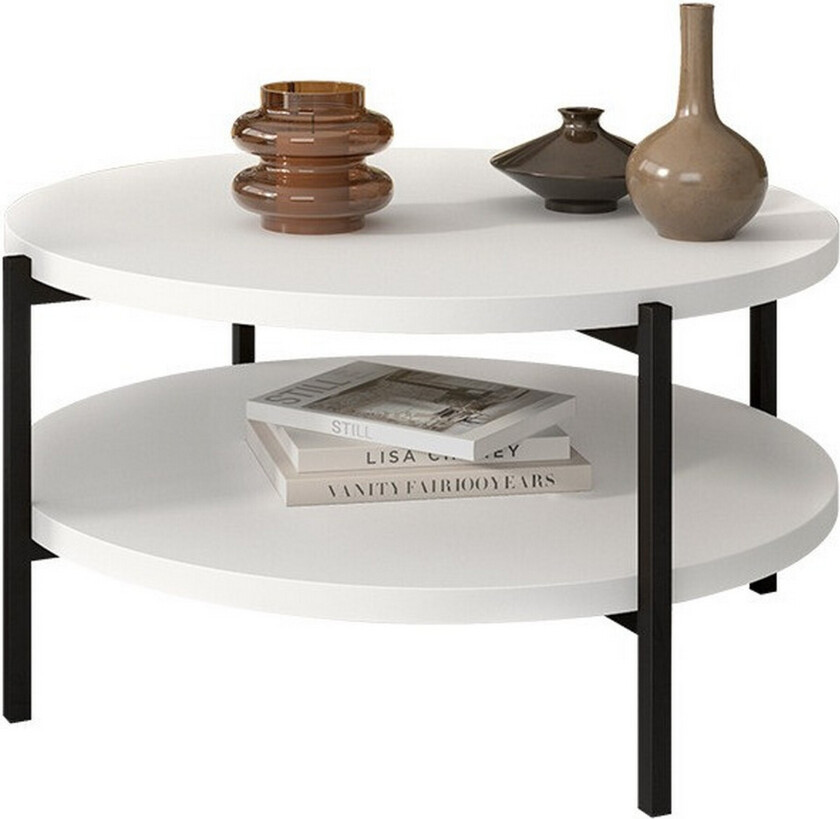 Staffin Sofabord - Hvid