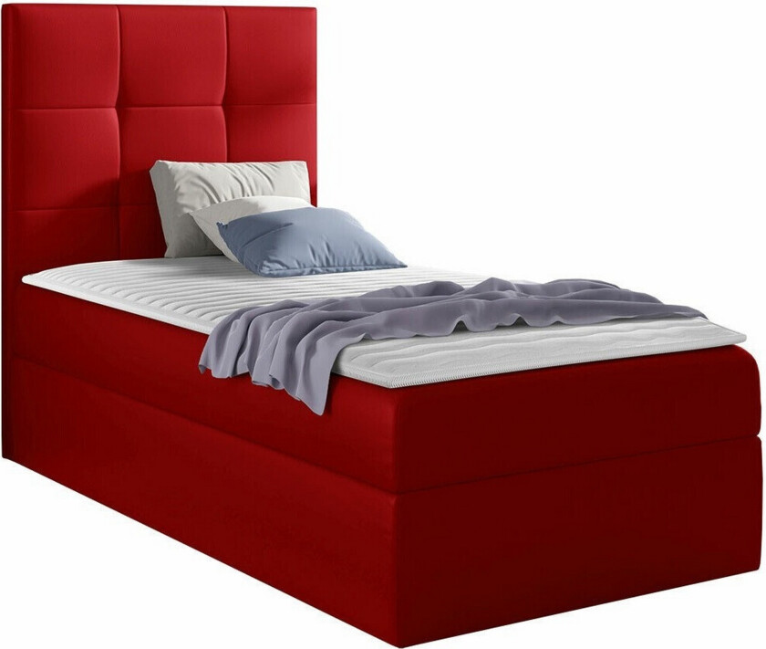 Boisdale Sengeramme 80x200 cm - Rød