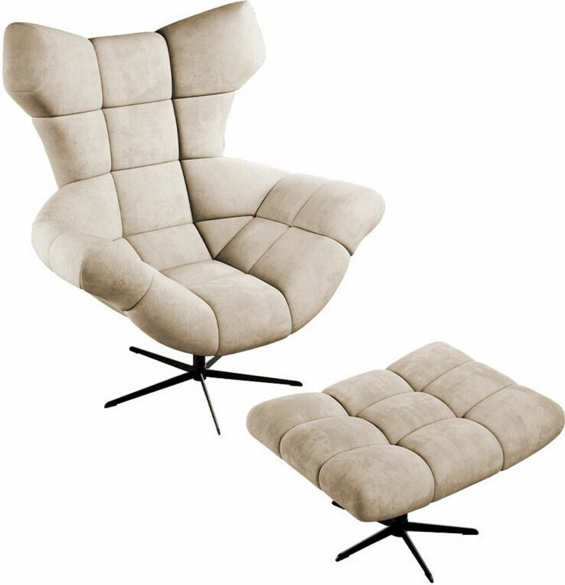 Rathkeale Fåtølj - Beige/Svart