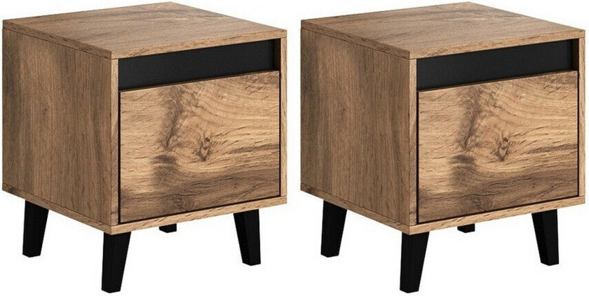 Juniskär Nattbord 40 cm - Antrasitt