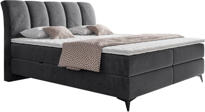 Aviemore Seng 180x200 cm - Mørkegrå