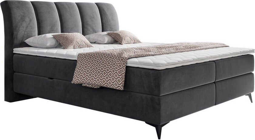 Aviemore Seng 160x200 cm - Mørkegrå