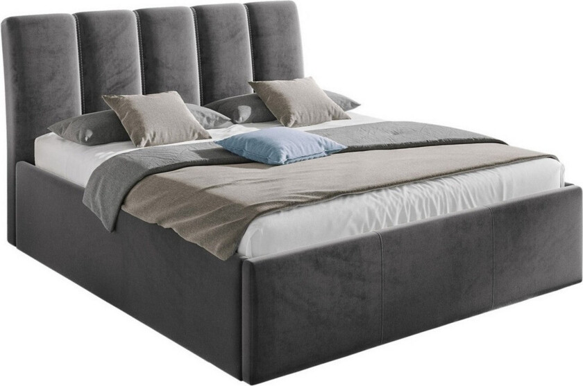 Aviemore Seng 180x200 cm - Mørkegrå