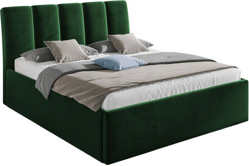 Aviemore Seng 160x200 cm - Mørkegrønn
