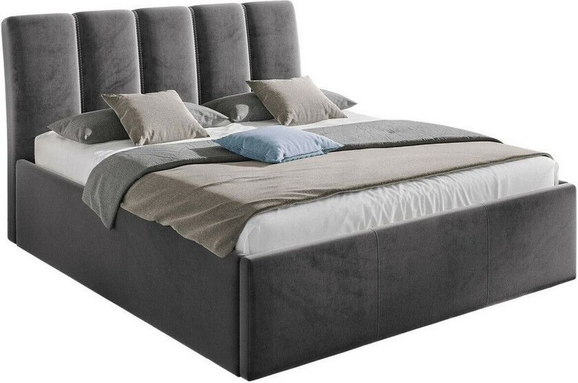 Aviemore Seng 140x200 cm - Mørkegrå