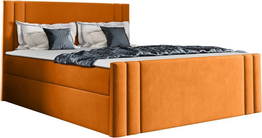 Betvallen Sengeramme 120x200 cm - Oransje