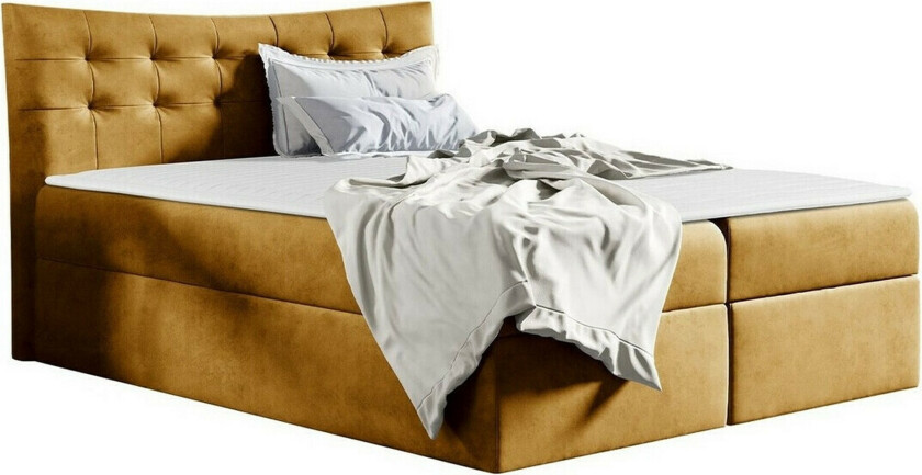 Hayton Sengeramme 200x200 cm - Gul