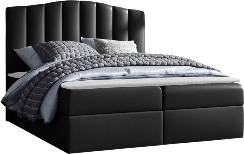 Herstello Sengeramme 180x200 cm - Svart