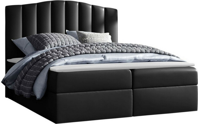 Herstello Sengeramme 160x200 cm - Svart