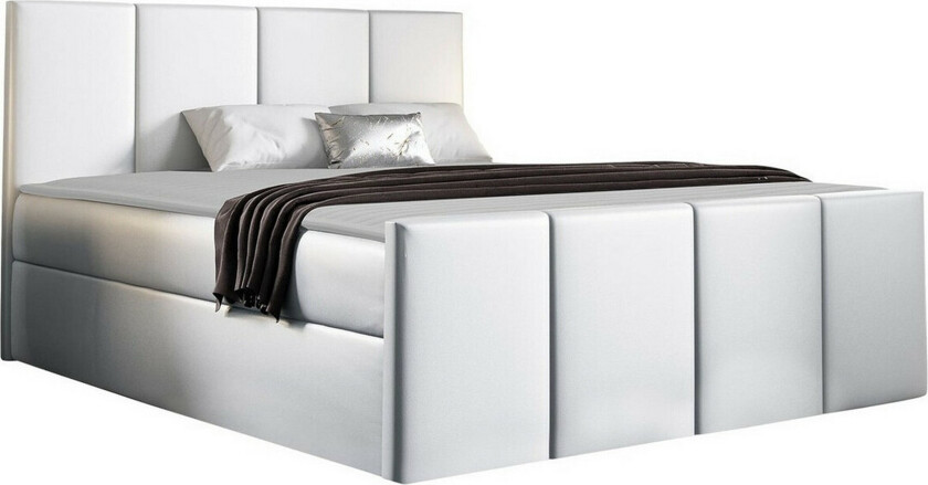 Ripon Sengeramme 180x200 cm - Hvit