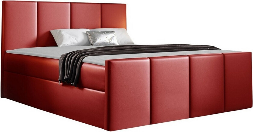 Ripon Sengeramme 180x200 cm - Rød