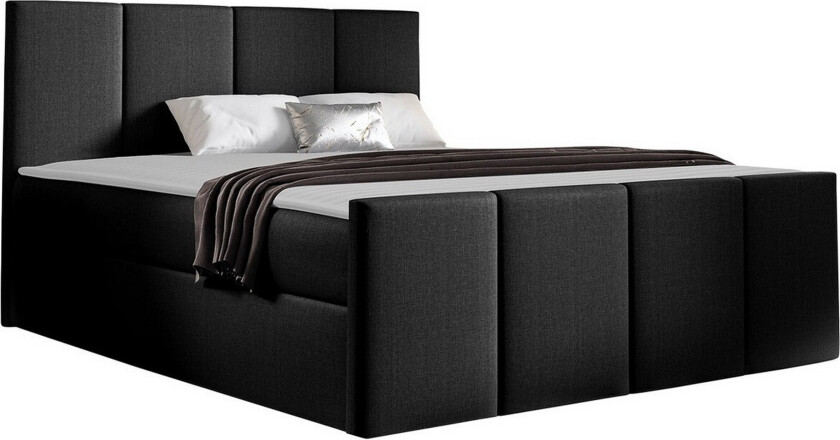 Ripon Sengeramme 180x200 cm - Svart