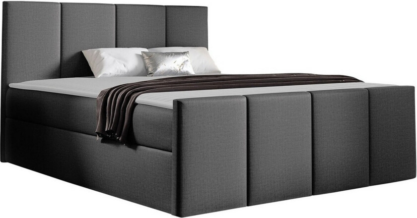 Ripon Sengeramme 120x200 cm - Mørkebrun