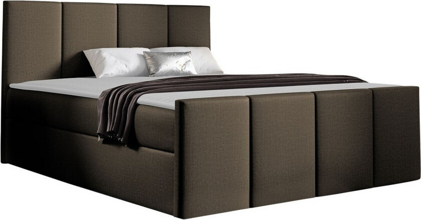 Ripon Sengeramme 120x200 cm - Mørkebrun