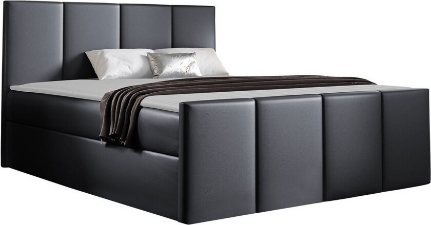 Ripon Sengeramme 120x200 cm - Mørkegrå