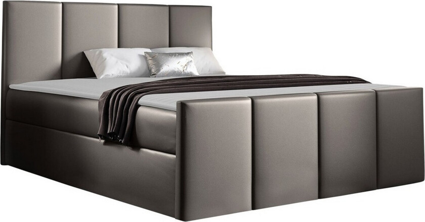 Ripon Sengeramme 120x200 cm - Mørkegrå