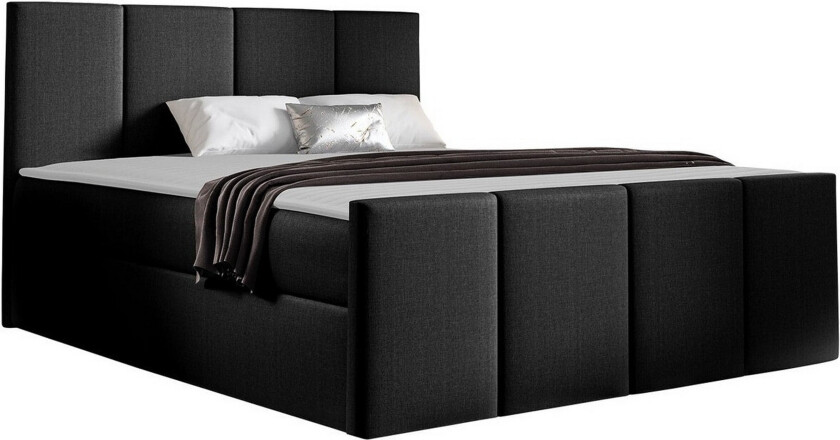 Ripon Sengeramme 120x200 cm - Svart