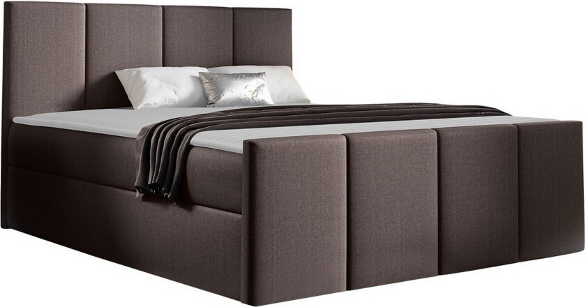 Ripon Sengeramme 120x200 cm - Mørkebrun