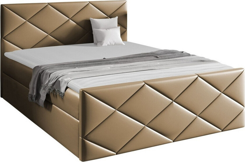 Boisdale Sengeramme 120x200 cm - Brun