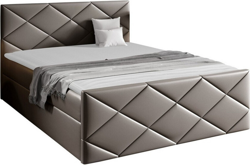 Boisdale Sengeramme 120x200 cm - Beige