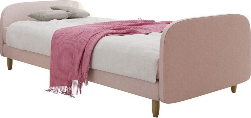 Midfeld Sengeramme 90x200 cm - Rosa