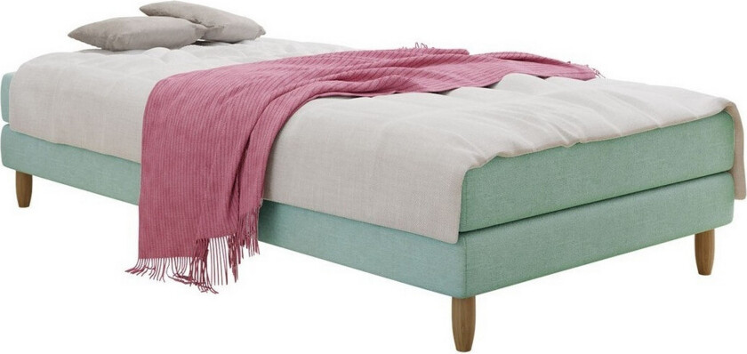 Midfeld Sengeramme 120x200 cm - Lysegrønn/Grønn/Mynte