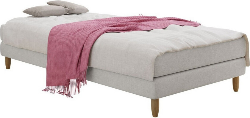 Midfeld Sengeramme 90x200 cm - Lysegrå