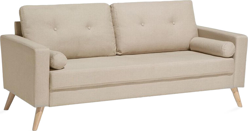 Kalmar Sofa 3-Seter - Beige