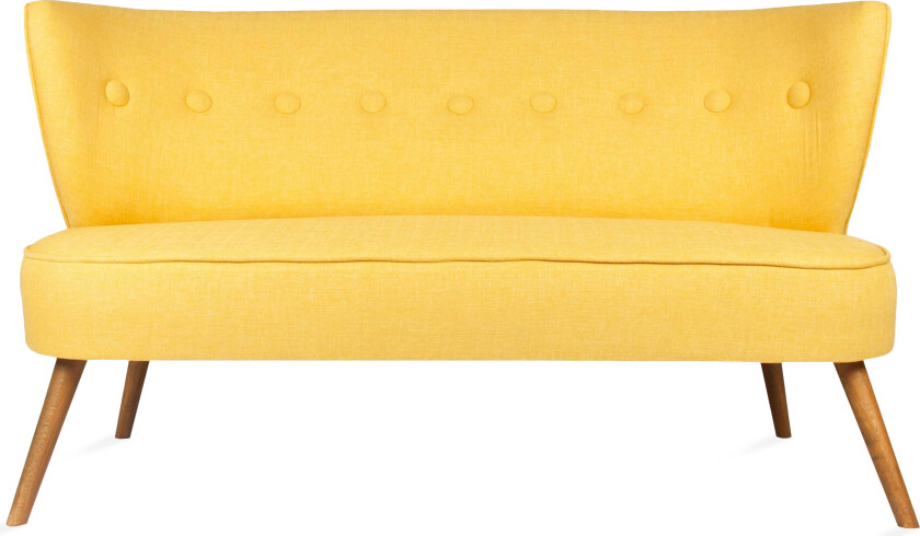 Clivocast 2-Seter Sofa - Gul