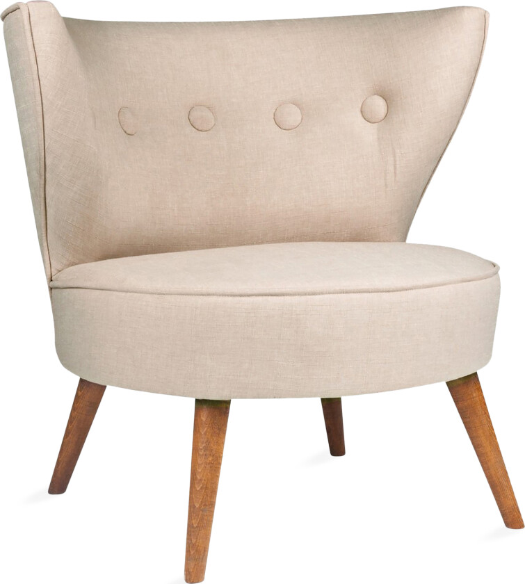 Biby Lenestol med Armlene - Beige