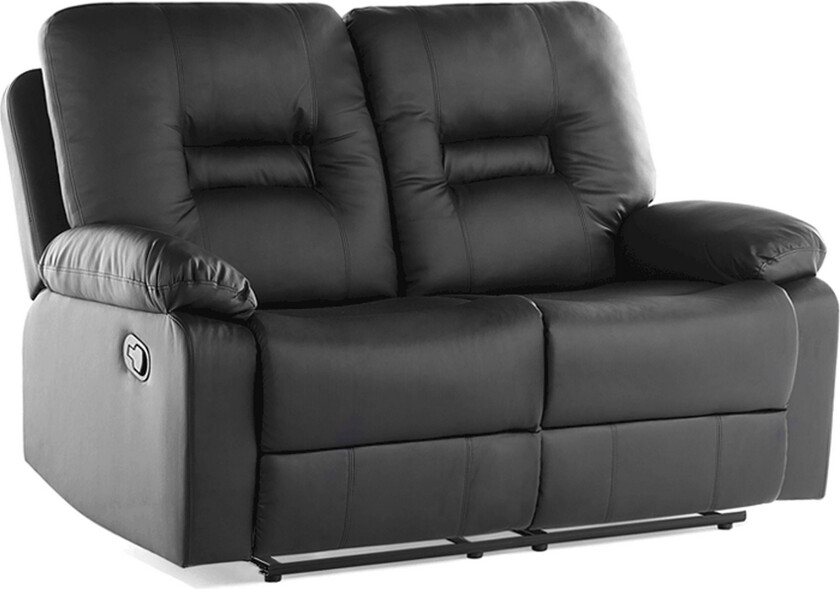 Bergen Sofa 2-seter - Svart