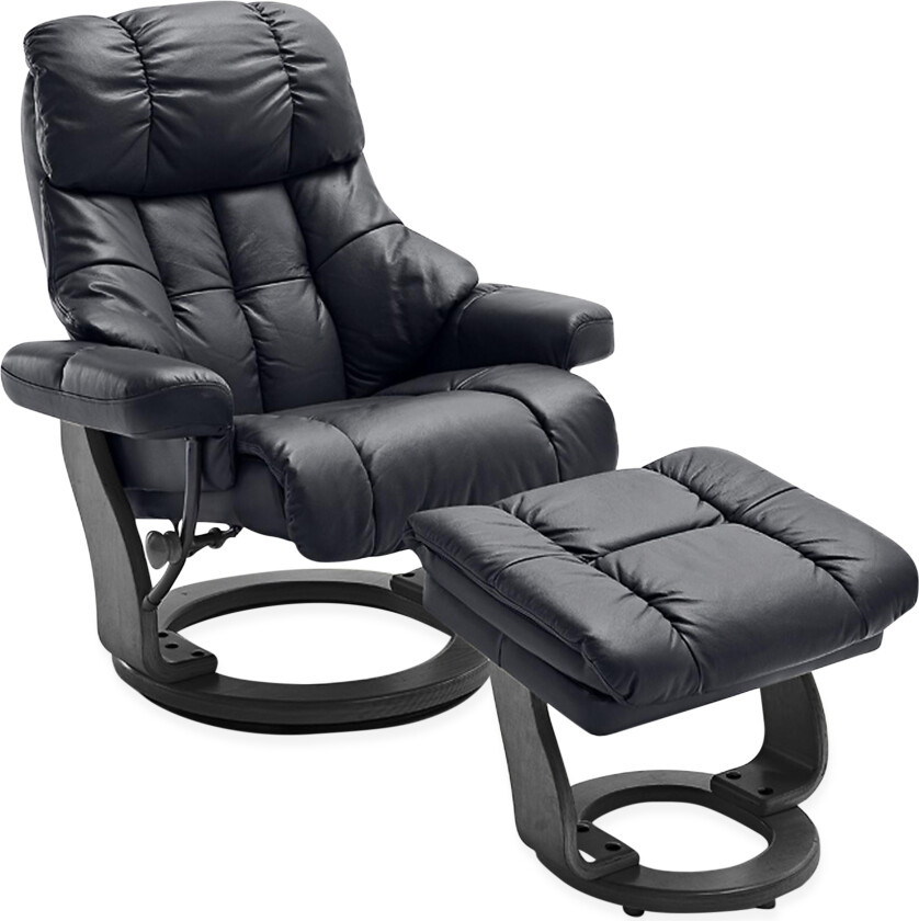 Calgary Reclinerlenestol - Svart