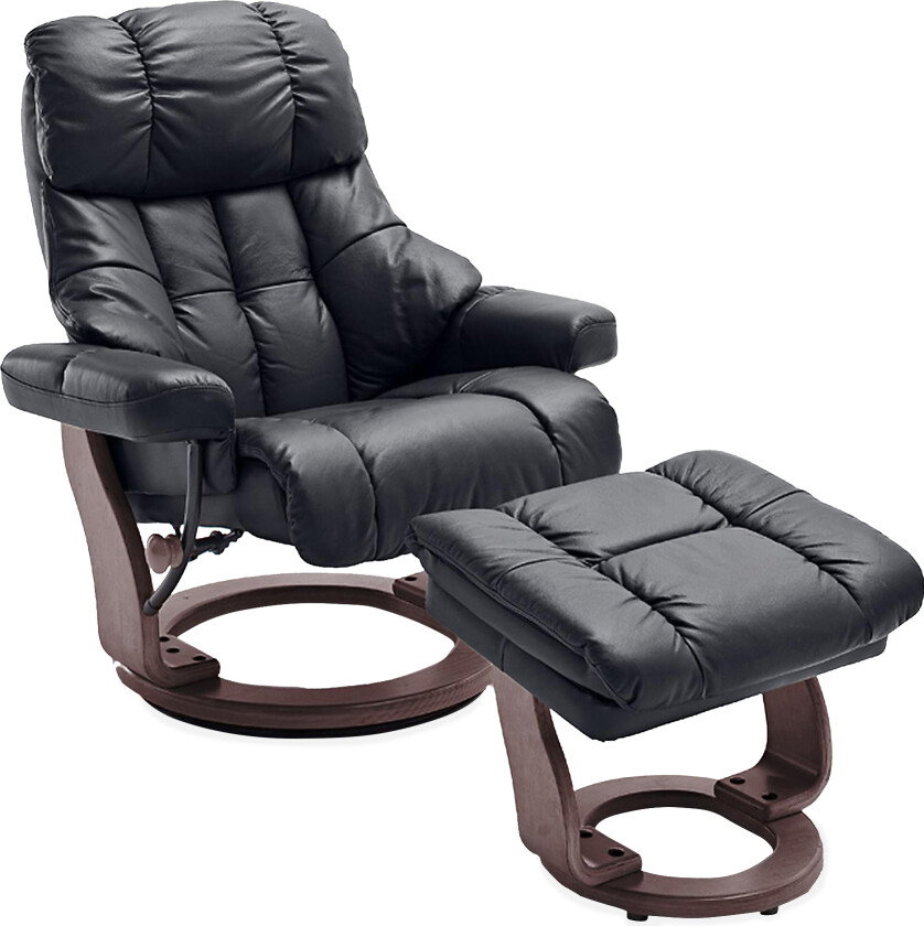 Calgary Reclinerlenestol - Svart