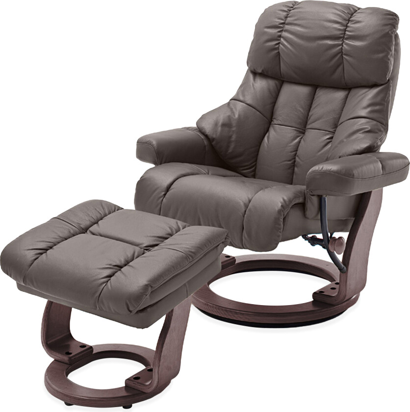 Calgary Reclinerlenestol - Brun