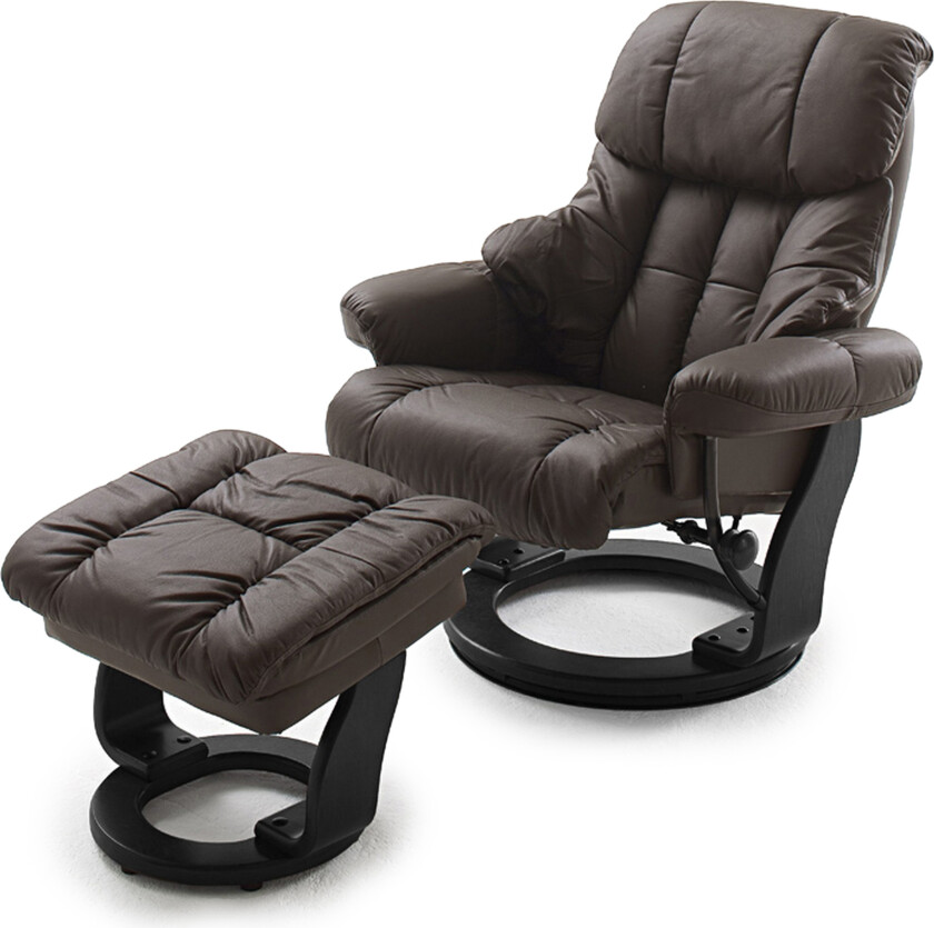 Calgary Reclinerlenestol - Brun