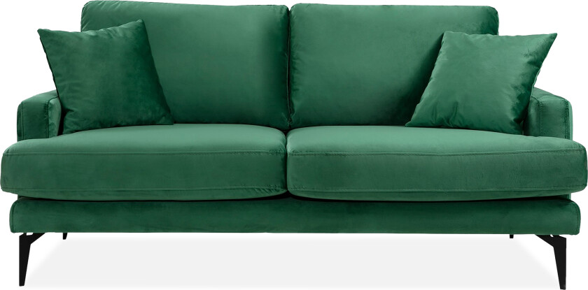 Andary 2-seters Sofa - Grønn/Svart