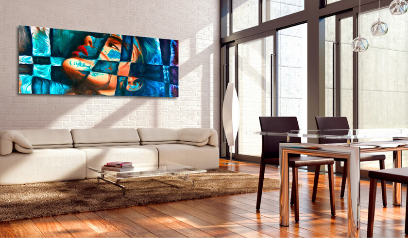 Tavle Azure Trap 120X40 - Artgeist sp. z o. o.