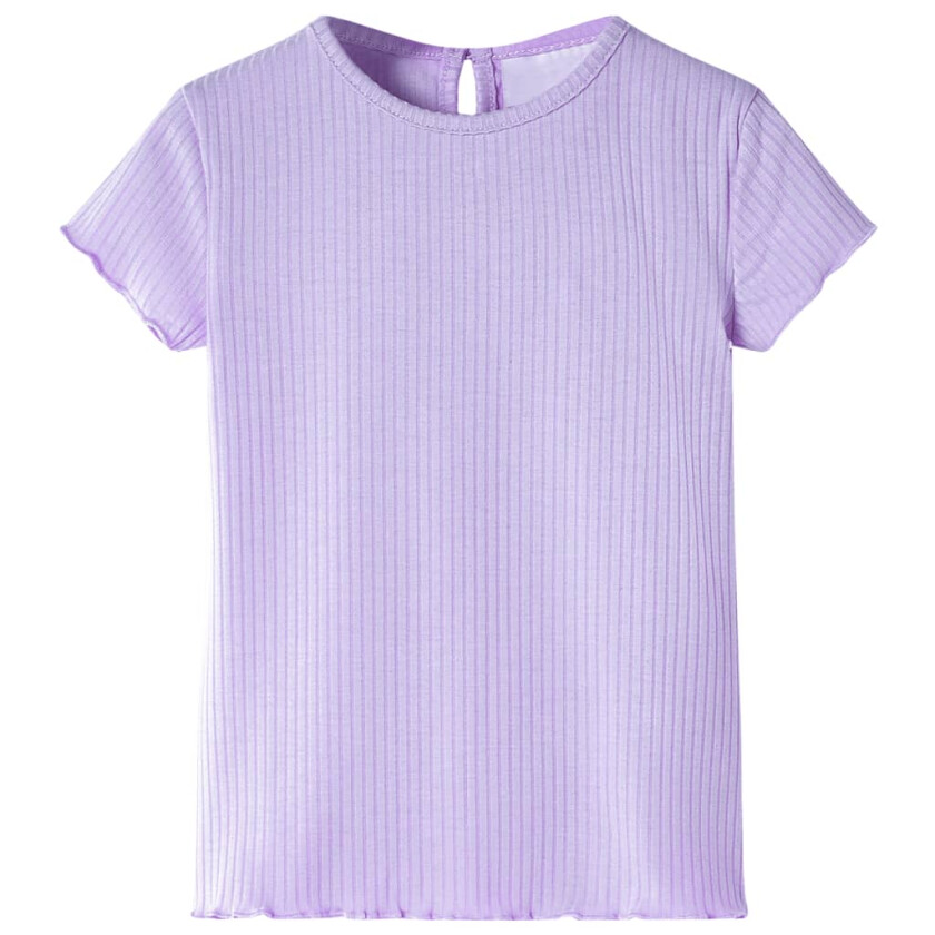 T-skjorte for barn lilla 128
