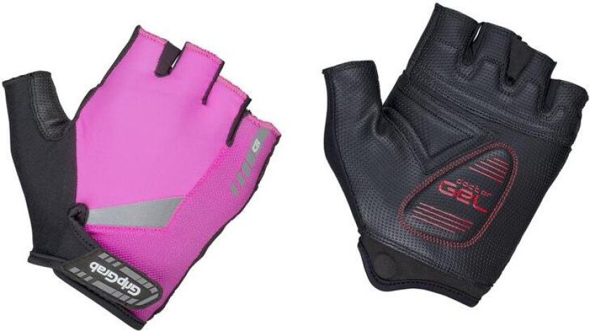 Progel Sykkelhansker Hi-Vis Rosa
