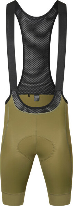 Gripgrab Men's Endurance Bib Shorts Olive Green XL, Olive Green