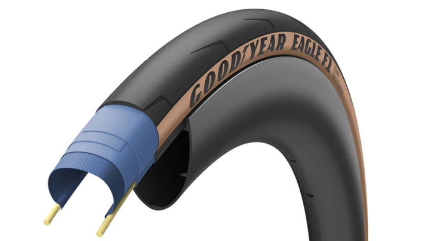 Eagle F1 700 x 25c Tubeless Tan Skinwall